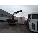locação de caminhão munck para container