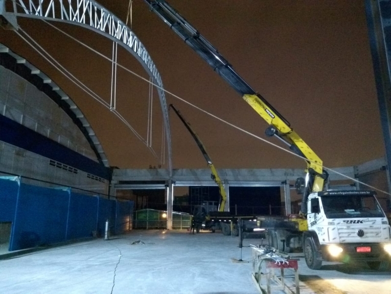 Aluguel de Guindaste por Hora Casa Verde - Aluguel de Guindaste para Construção Civil