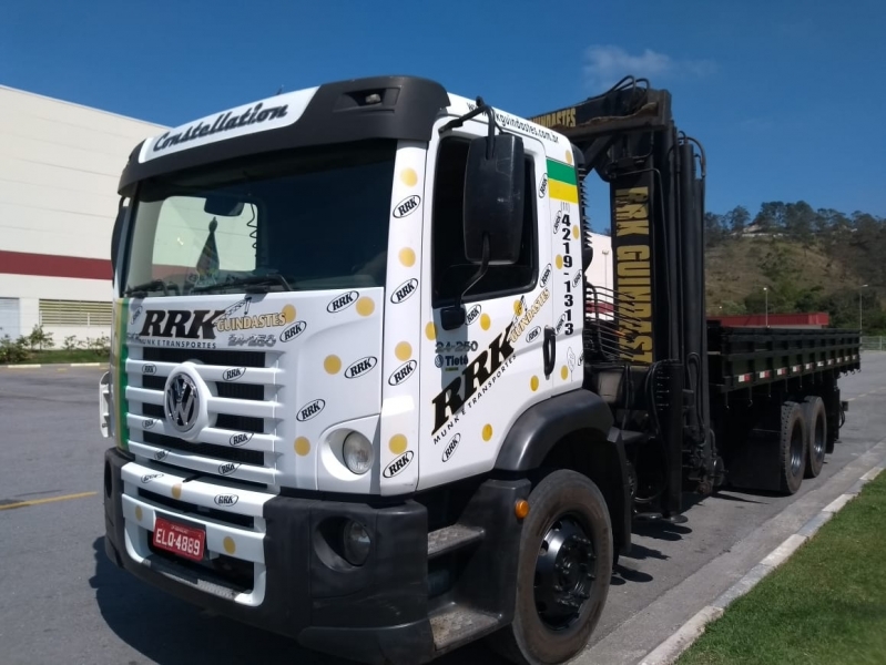 Caminhão Munck para Locação Guararema - Locação de Caminhão Munck com Operador