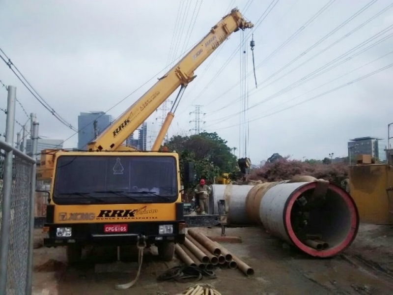 Empresa para Locação de Guindaste Santana - Locação de Guindaste para Obras em Geral