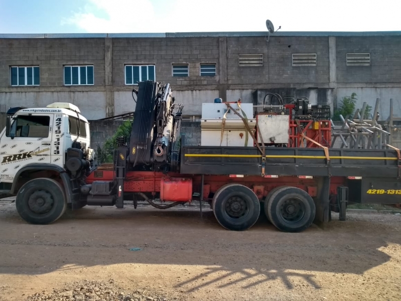 Locação de Caminhão Munck com Cesto Preço Salesópolis - Locação de Caminhão Munck Diária