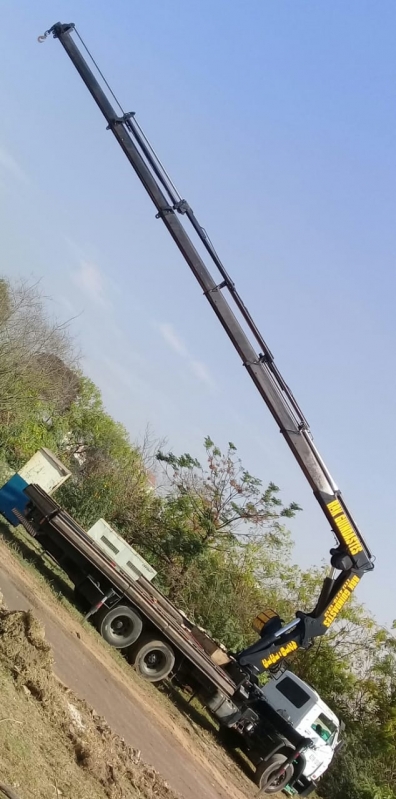 Locação de Caminhão Munck com Operador Preço Glicério - Locação de Caminhão Munck para Obra em Geral