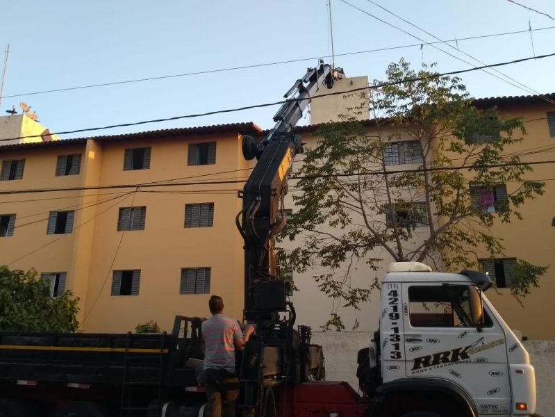 Locação de Caminhão Munck com Operador Rio Grande da Serra - Locação de Caminhão Munck para Obra