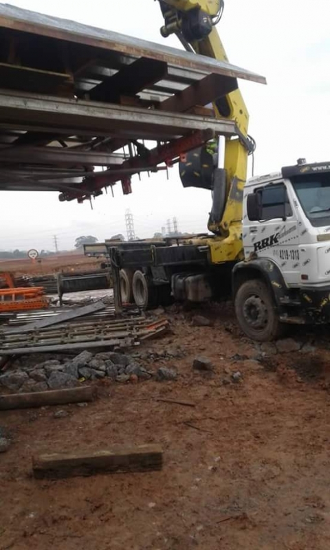 Locação de Caminhão Munck para Obra Barato Perus - Locação de Caminhão Munck com Operador