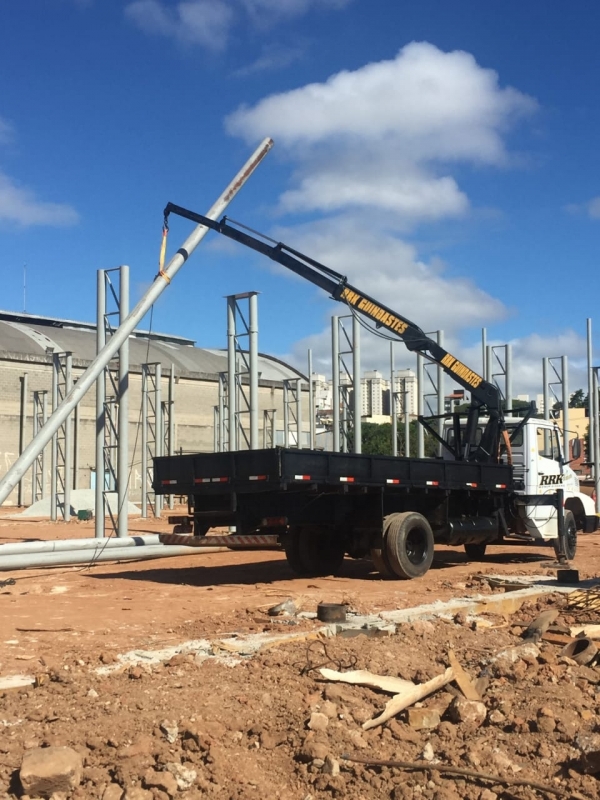 Locação de Caminhão Munck para Obra em Geral Barato Vila Carrão - Locação de Caminhão Munck para Container