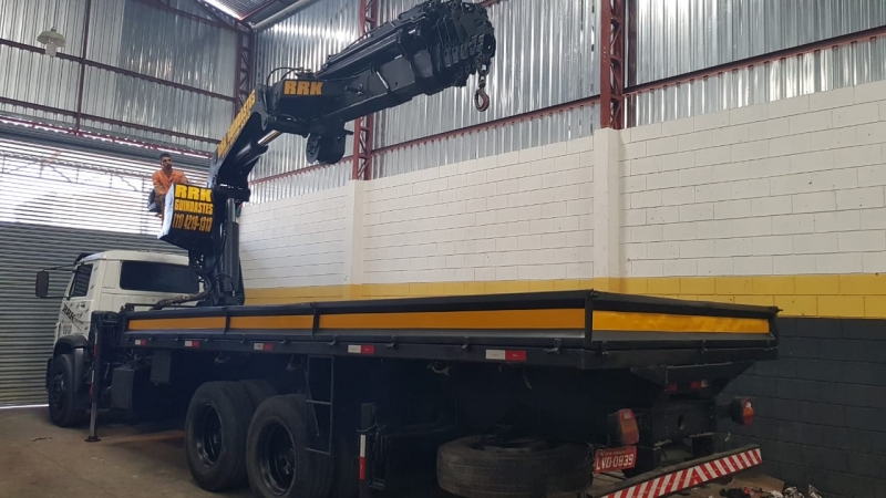 Locação de Caminhão Munck para Obra em Geral Vargem Grande Paulista - Locação de Caminhão Munck Diária