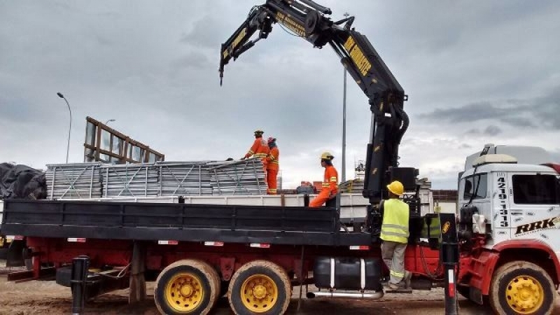 Locação de Caminhão Munck para Obra Valor Jardim Iguatemi - Locação de Caminhão Munck para Obra