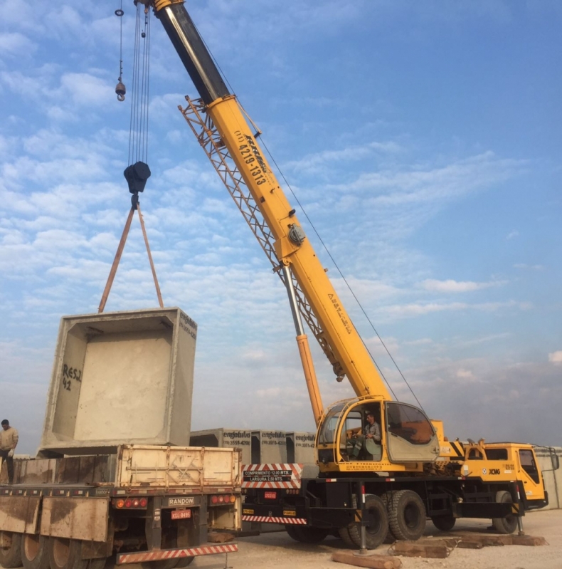 Locação de Guindaste Barato Ponte Rasa - Locação de Guindaste de Obra