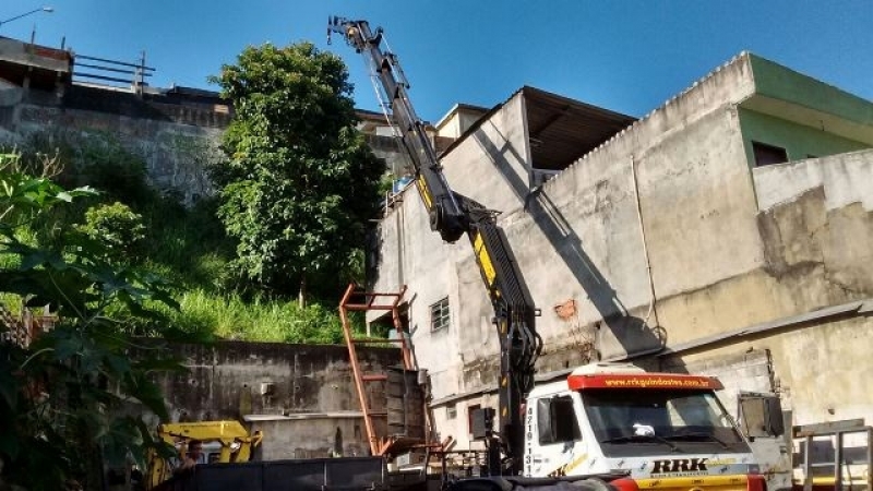 Locação de Guindaste com Operador Barato Bairro do Limão - Locação de Guindaste para Caminhão Leve