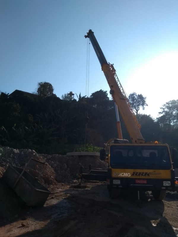 Locação de Guindaste para Empilhadeira Sacomã - Locação de Guindastes para Montagem de Galpão