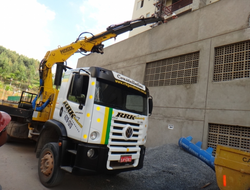 Locação de Guindaste para Obras em Geral Barato Sé - Locação de Guindaste com Operador