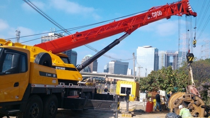 Locação de Guindaste Higienópolis - Locação de Guindaste para Obras em Geral