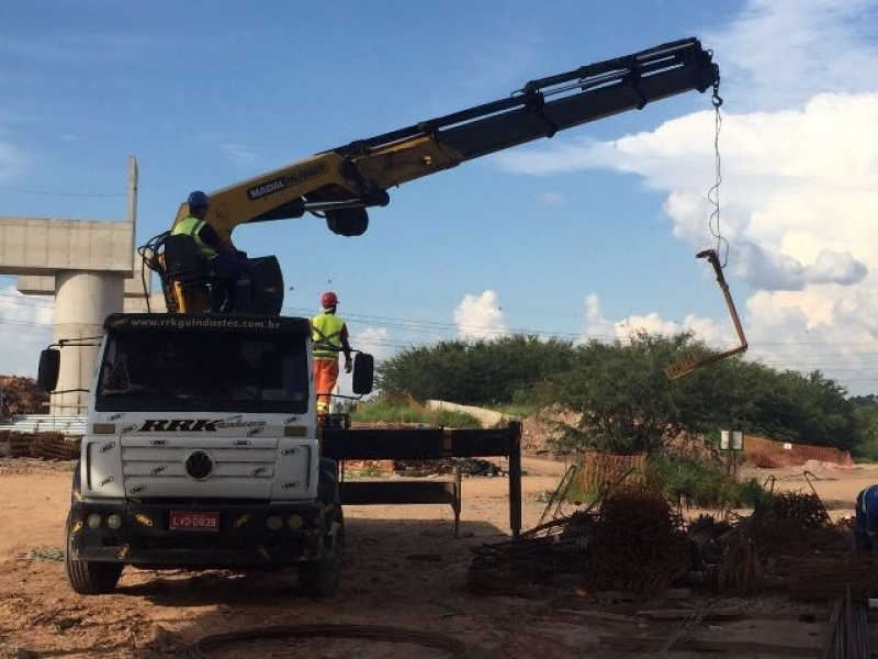 Locação de Guindastes para Construção Civil Jardim Ângela - Locação de Guindaste com Operador