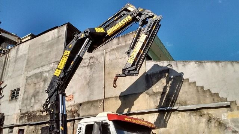 Locação de Guindastes para Montagem de Galpão Preço José Bonifácio - Locação de Guindaste para Obras em Geral