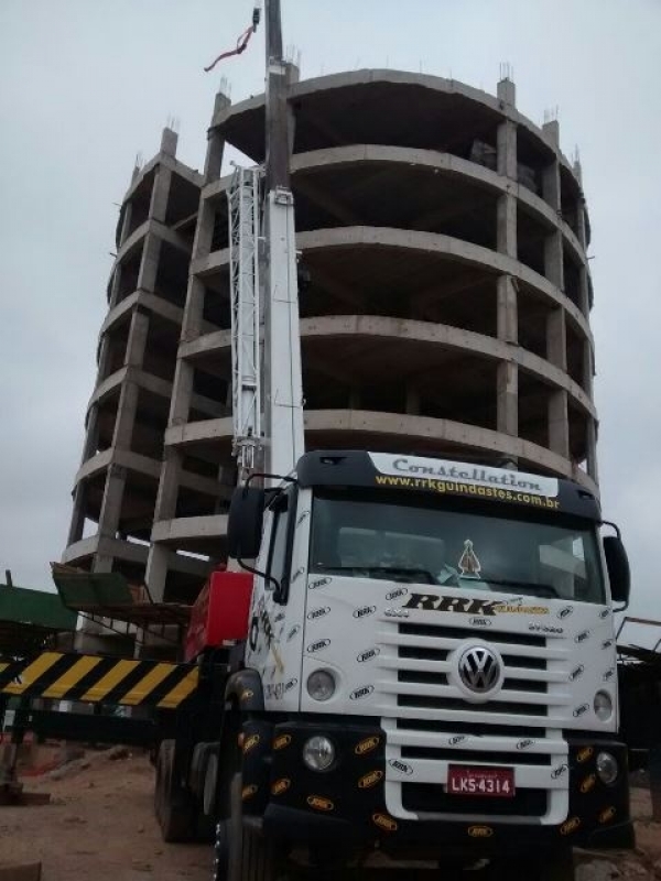 Onde Encontro Locação de Guindaste para Empilhadeira Jaraguá - Locação de Guindaste de Obra