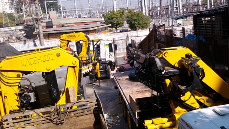 Quanto Custa Aluguel de Guindastes para Montagem de Galpão Ponte Rasa - Aluguel de Caminhão Guindaste