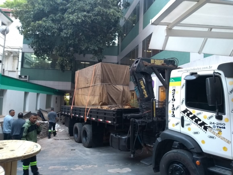Remoção de Máquina de Corte Brasilândia - Transporte e Remoção de Máquinas
