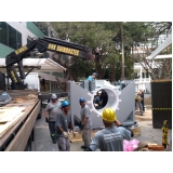 locação de caminhão munck para container Ferraz de Vasconcelos