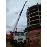 locação de guindaste de obra barato Pedreira